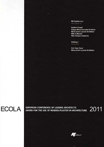 Ecola - katalog European Conference of Leading Architects 2011